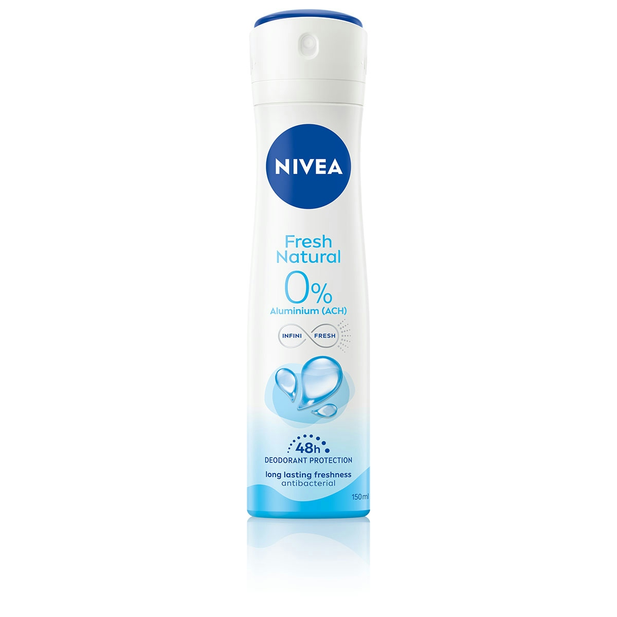 desodorante fresh natural NIVEA spray 150 ml