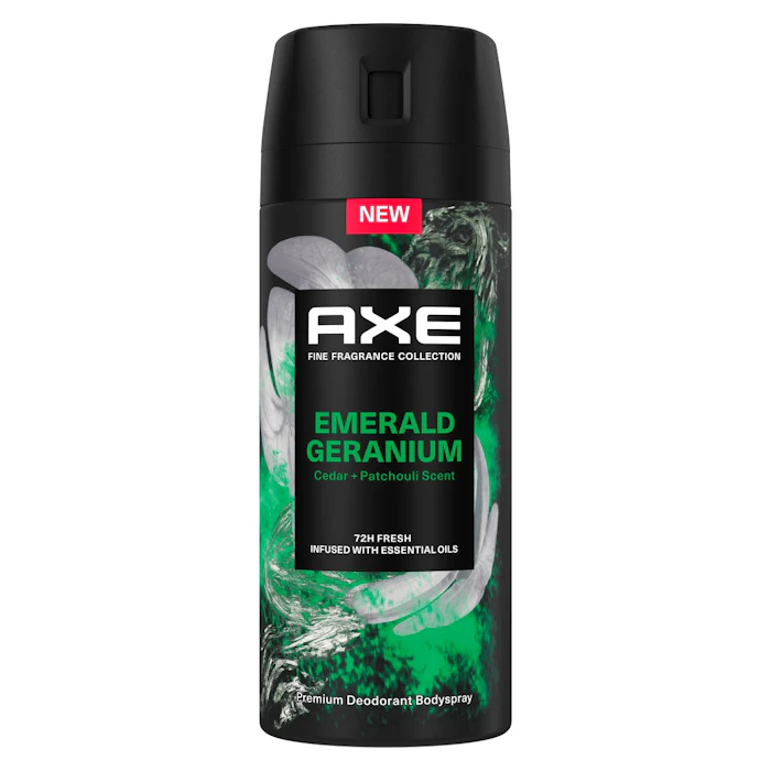 Desodorante Body Spray Geranium Axe 150Ml