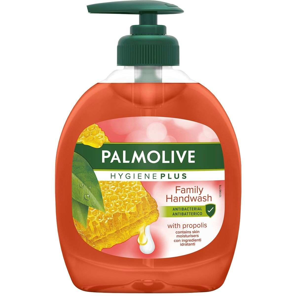 Jabón de manos Palmolive Hygiene Plus Family antibacteriano con propóleo 300ml