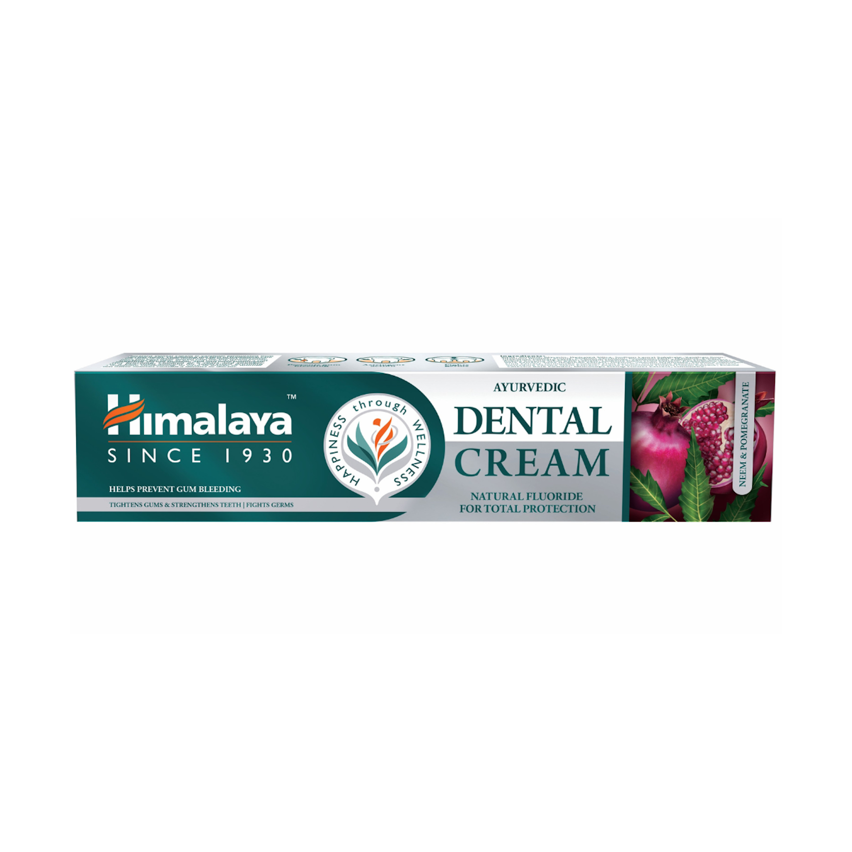 Pasta dentífrica HIMALAYA ayurvédica con fluoruro tubo 100 gr 0