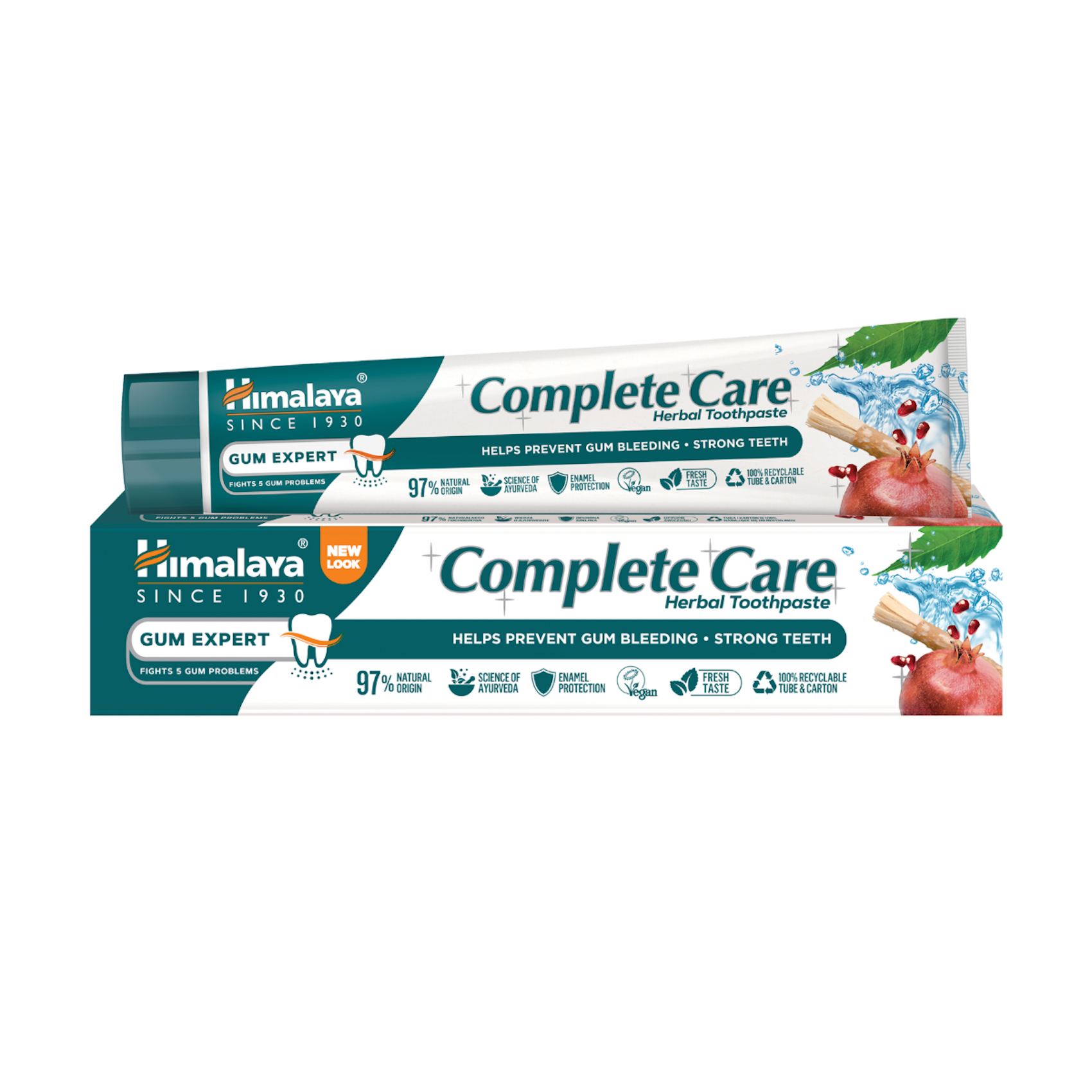 Pasta dentífrica HIMALAYA cuidado completo tubo 75 ml 0