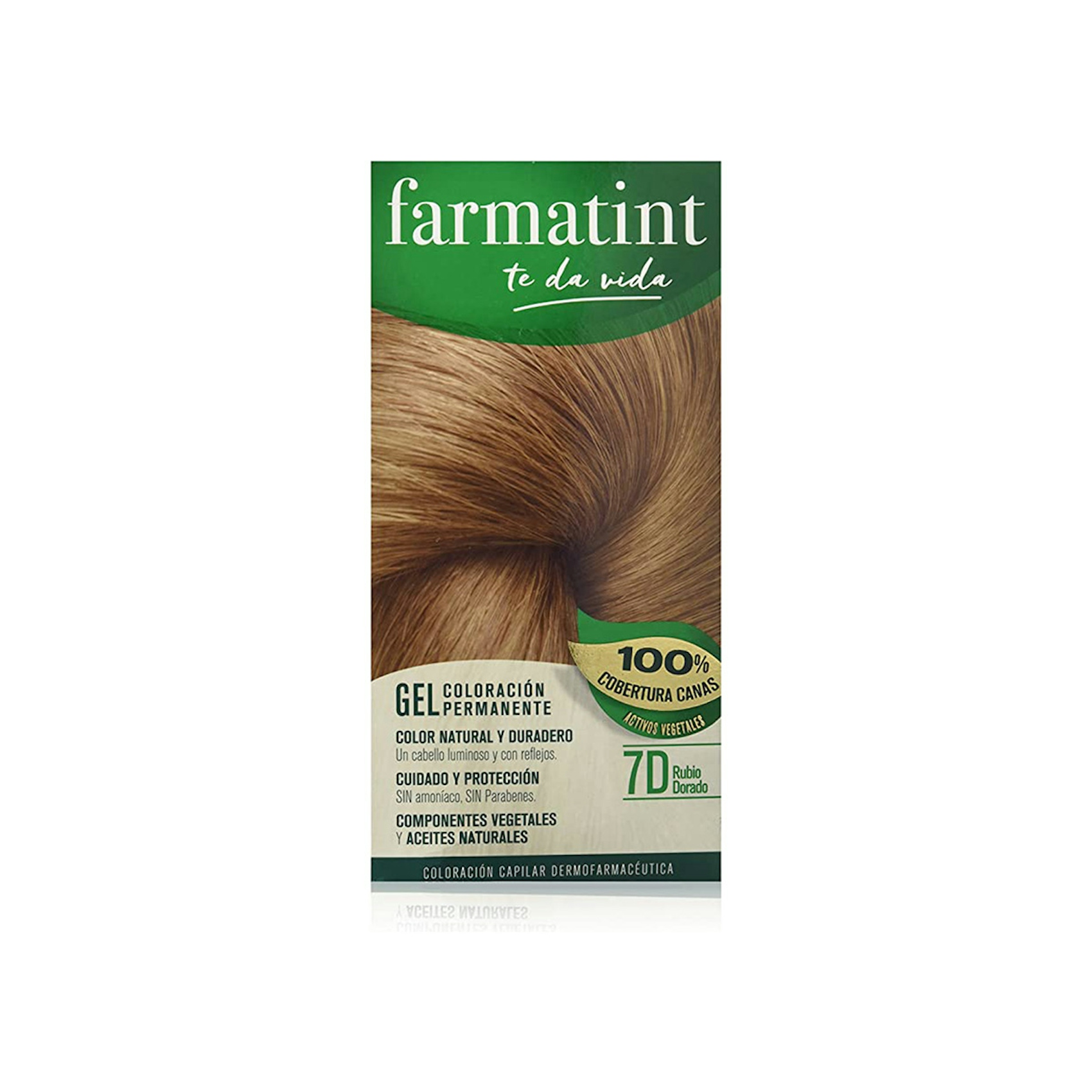 Tinte Gel Permanente Sin Amoníaco Farmatint Tonos Rubios