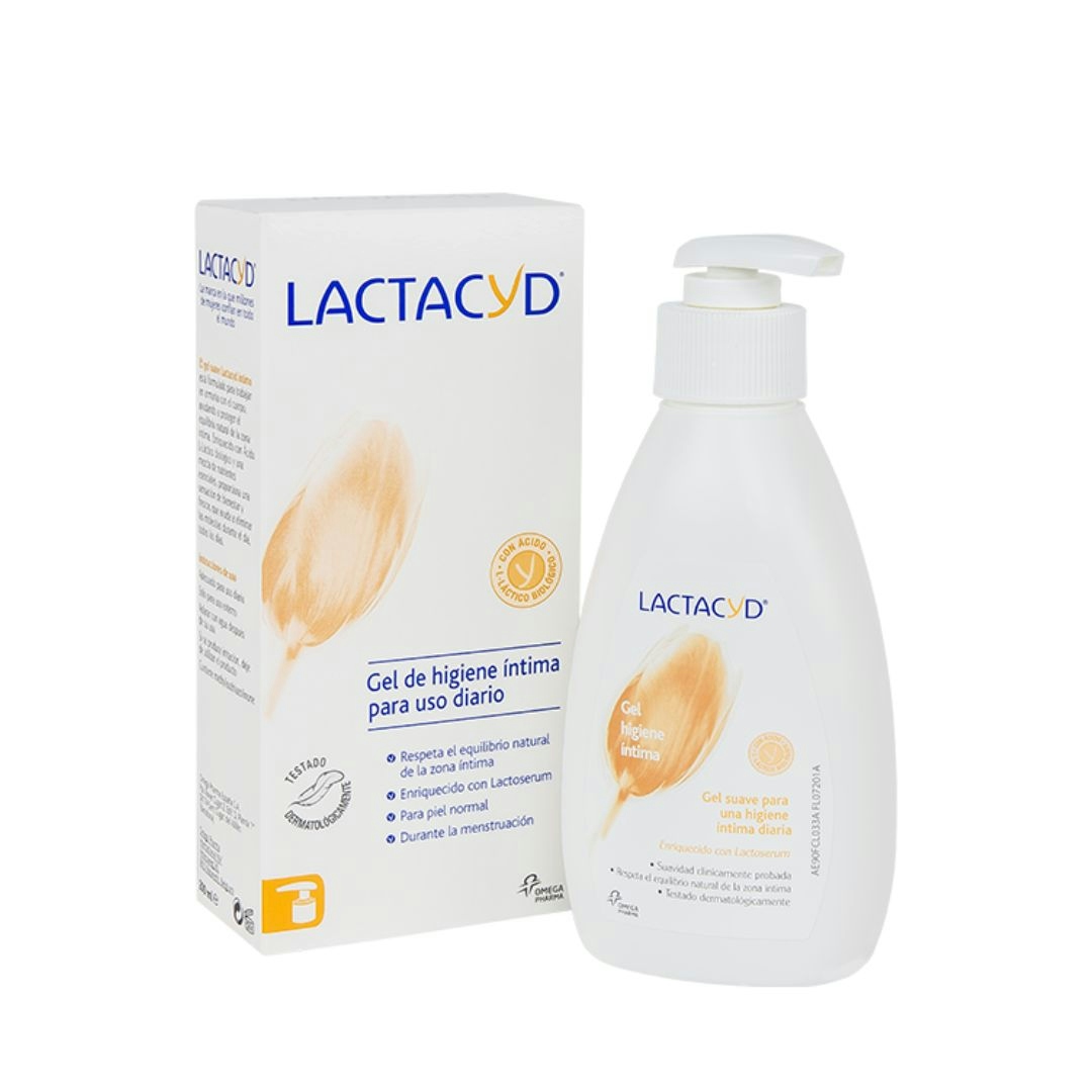 Gel de higiene LACTACYD íntima uso diario bote 400 ml