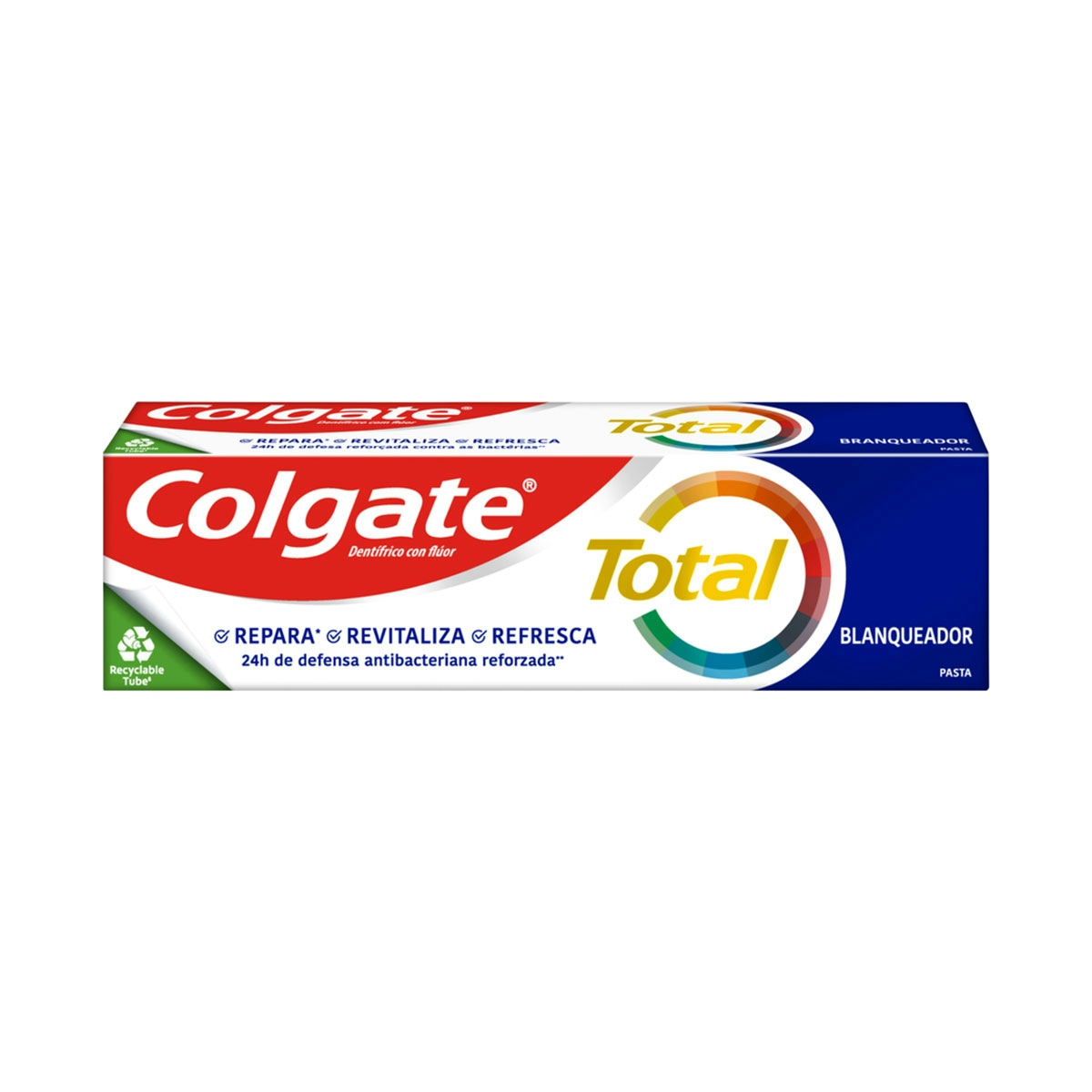 Pasta de dientes  Colgate Total Blanqueadora 24h de protección completa 75ml