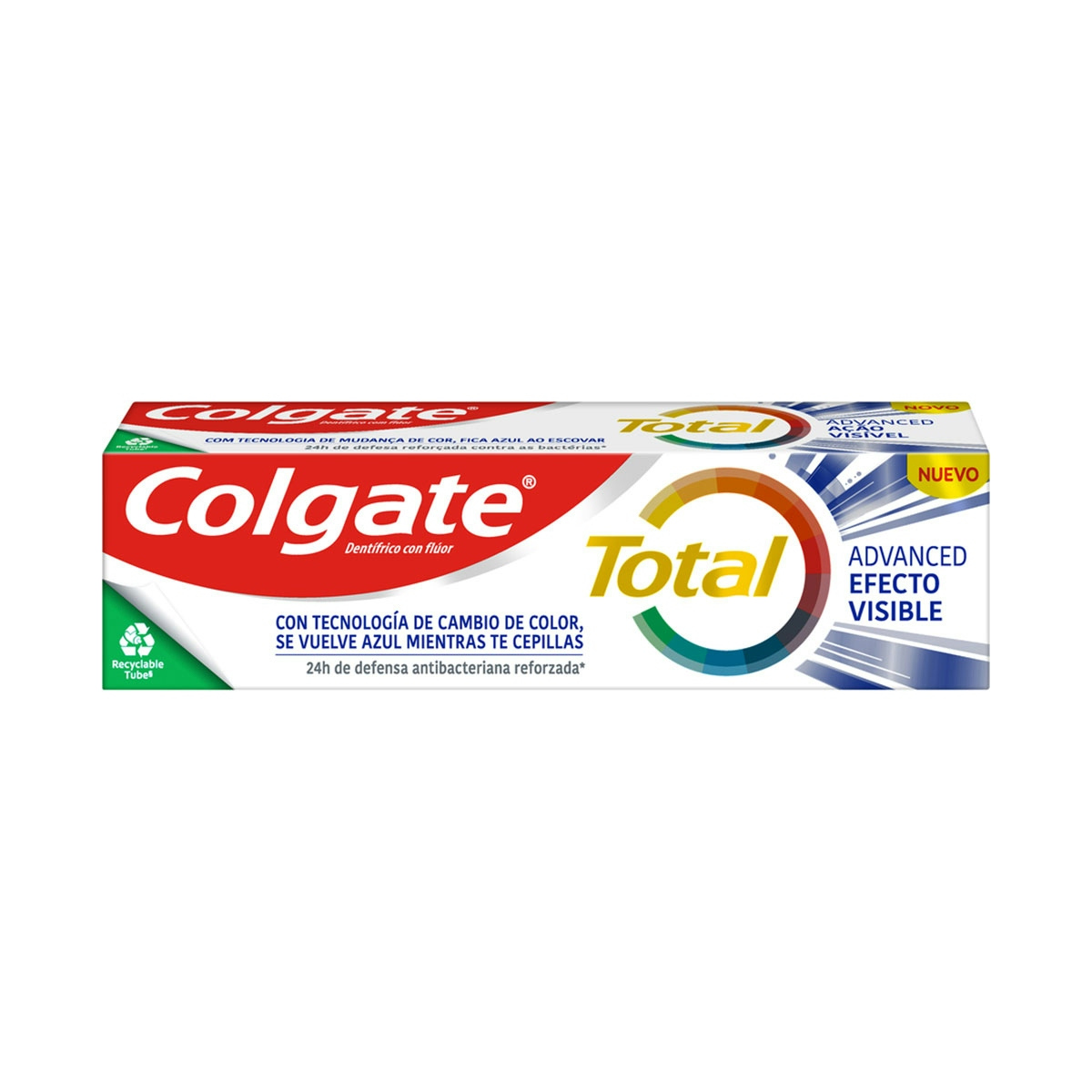 Pasta de dientes Colgate Total Advanced Efecto Visible 24h de protección completa 75ml