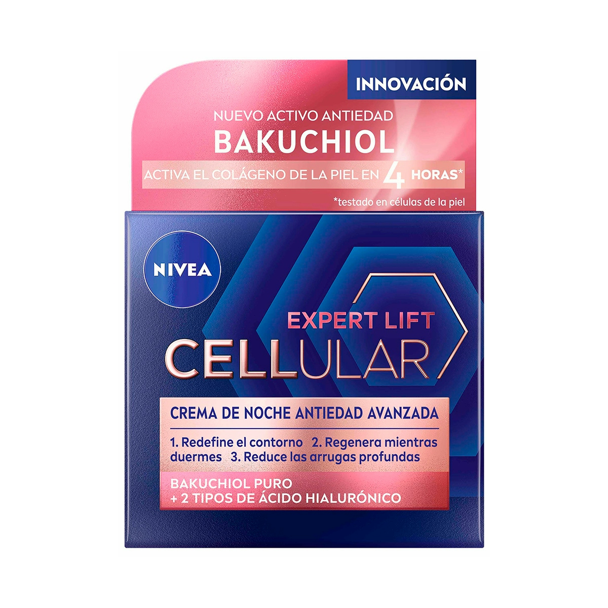 Crema De Noche Expert Lift Cellular Bakuchiol Nivea 50Ml Crema De Noche Expert Lift Cellular Bakuchiol Nivea 50Ml 0