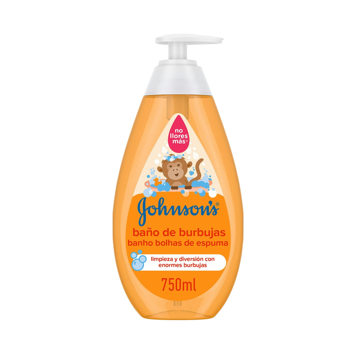 Jabón de baño espuma JOHNSON 750 ml