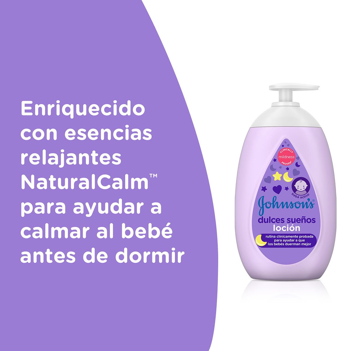 Jbaby Lotion Dulc Sueños – Beruhigende Lavendel-Lotion, 500 Ml