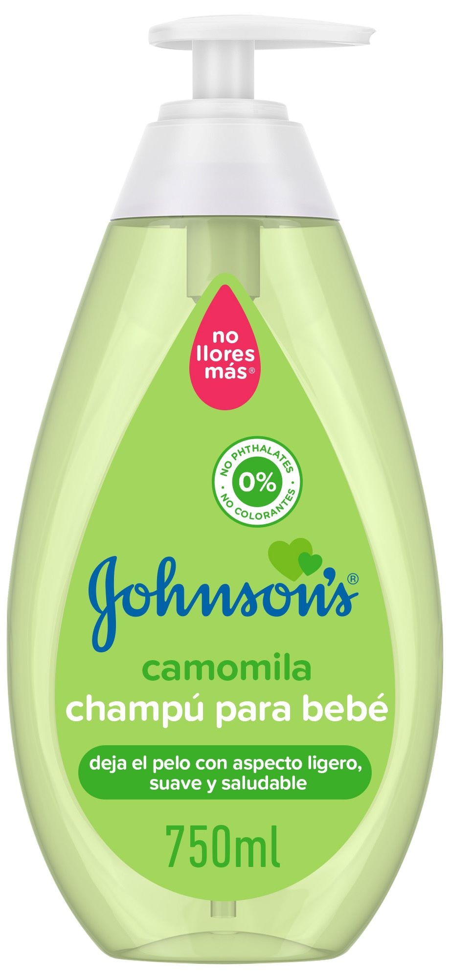 Champú Camomila Johnsons 750 ml Dosificador