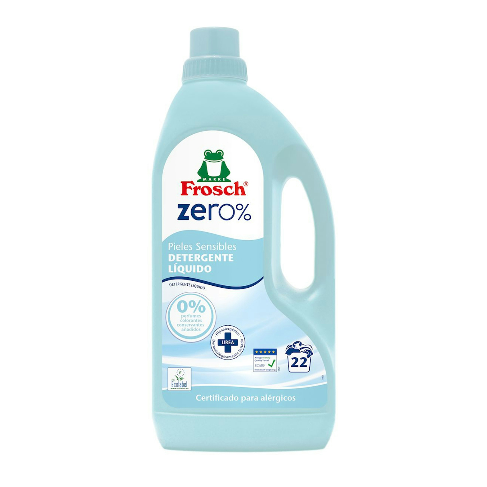 Detergente liquido zero FROSCH 1,5 lt 22 lavados