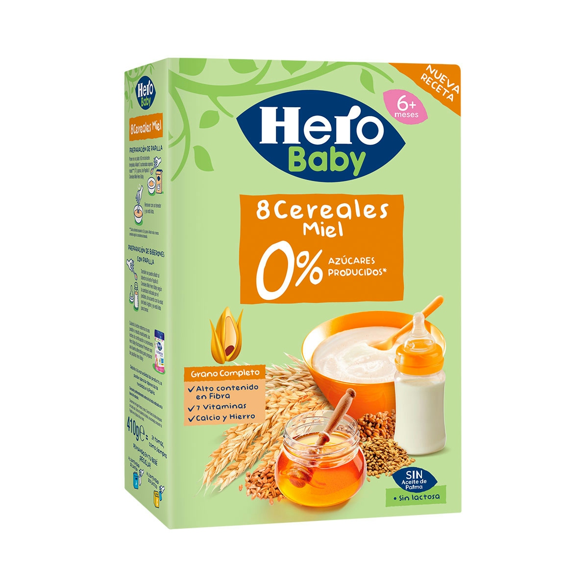 Papilla cereales con miel HERO 410 gr