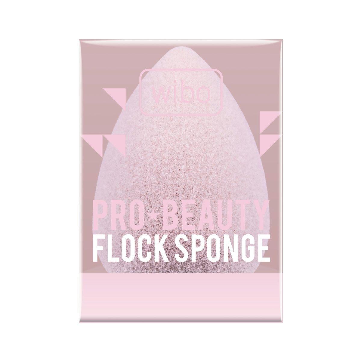 Esponja de Maquillaje Microfibra - Pro Beauty Flock Sponge WIBO