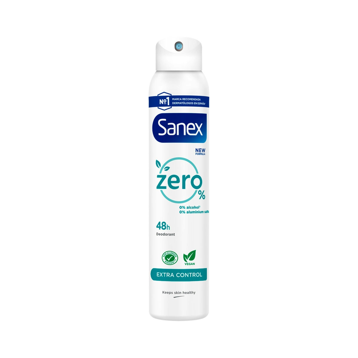 Desodorante spray Sanex Zero% Extra Control protección 48h 200ml