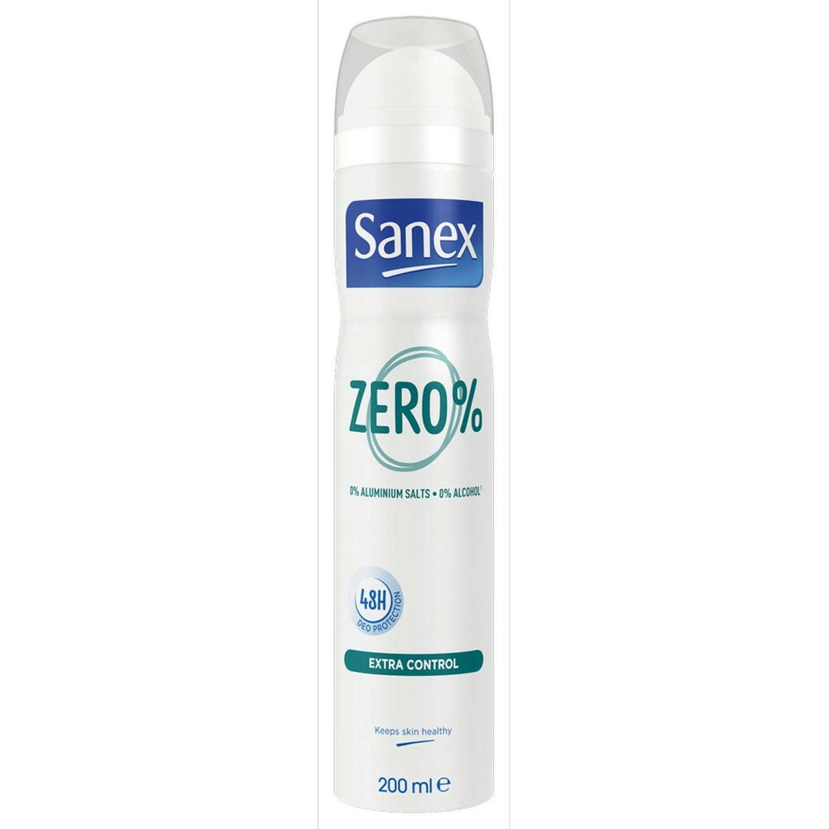 Desodorante zero extra control SANEX spray 200 ml