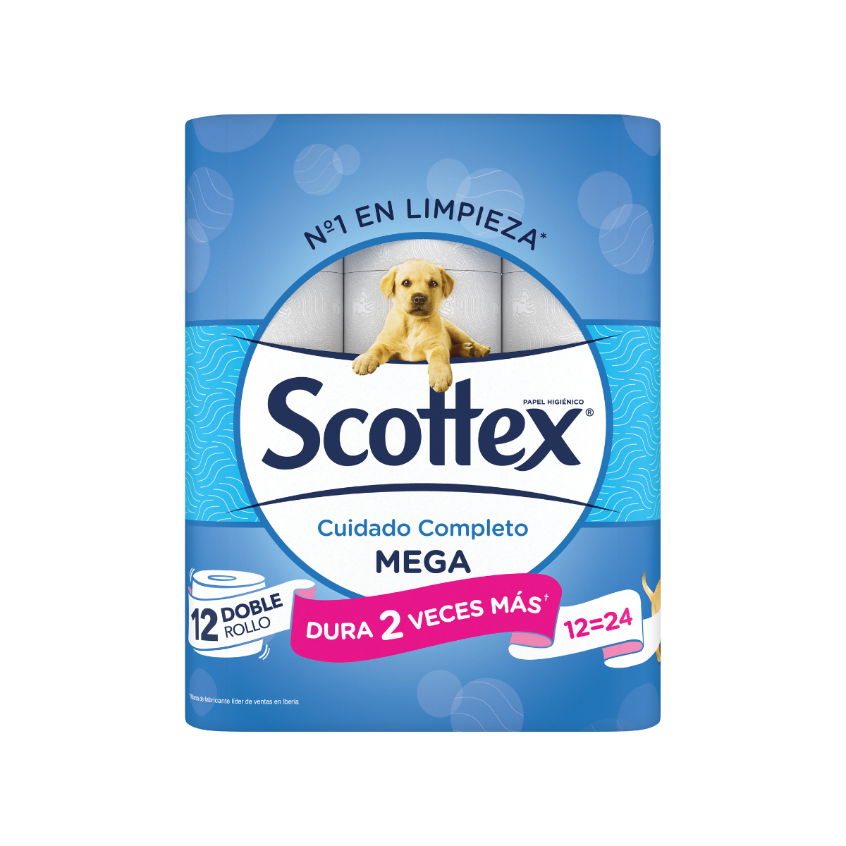 Papel higienico Scottex Megarollo P12