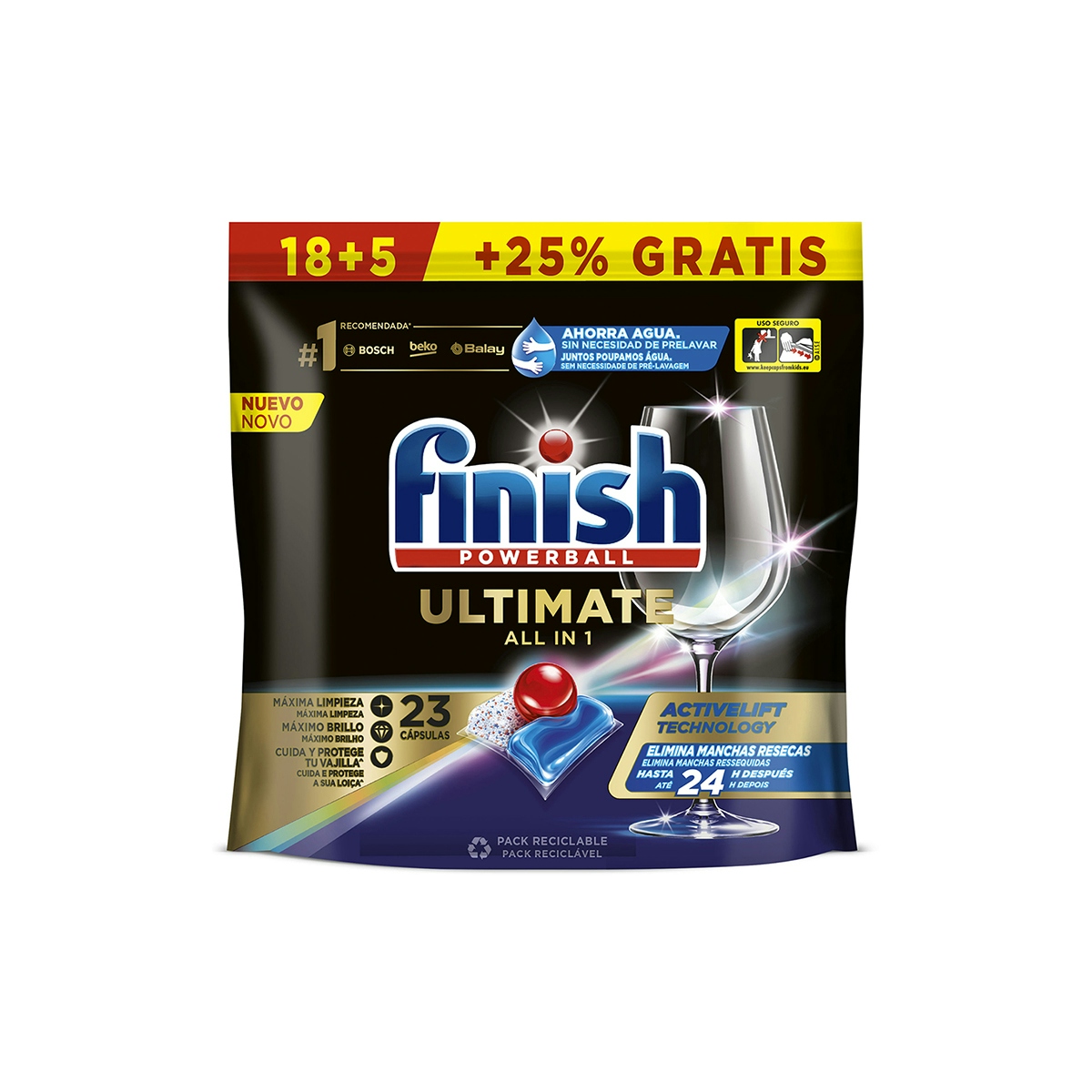 Detergente Finish Quantum Ultimate FINISH