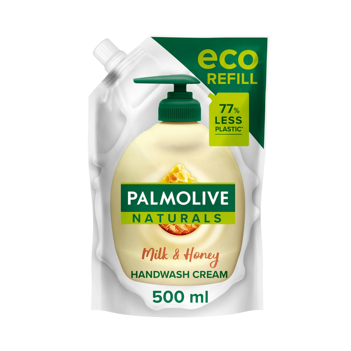 Jabón líquido manos Palmolive Naturals Miel recarga Doypack 500ml