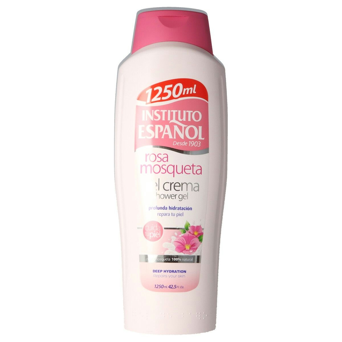 Gel De Ducha Rosa Mosqueta Instituto Español 1.25 Lt Gel De Ducha Rosa Mosqueta Instituto Español 1.25 Lt 0