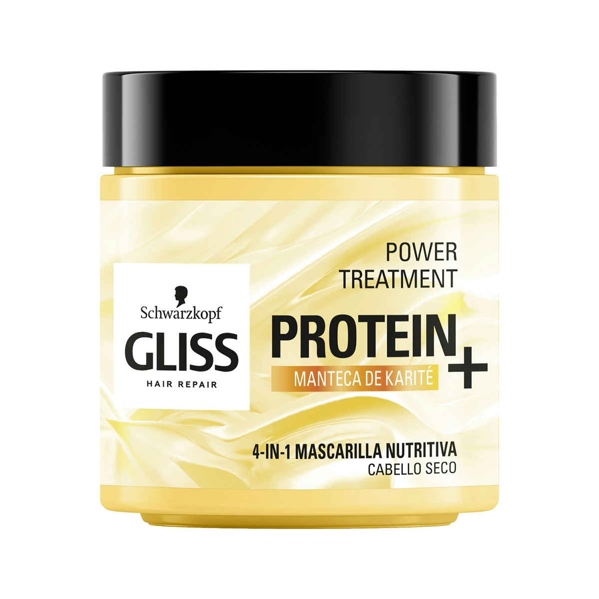 Mascarilla Capilar Nutritiva Protein+ Manteca de Karité GLISS 400ml