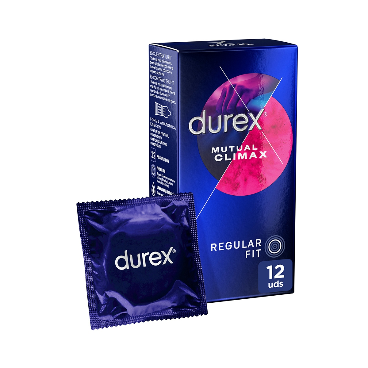 Preservativo climax mutuo DUREX 12 uds