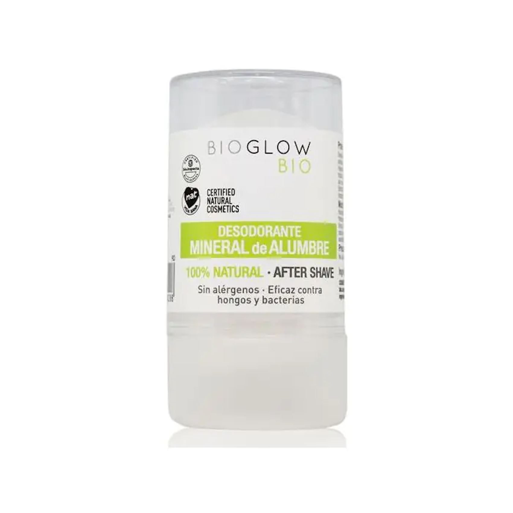 Desodorante 100% Natural de alumbre en stick BIOGLOW 120 gr 0