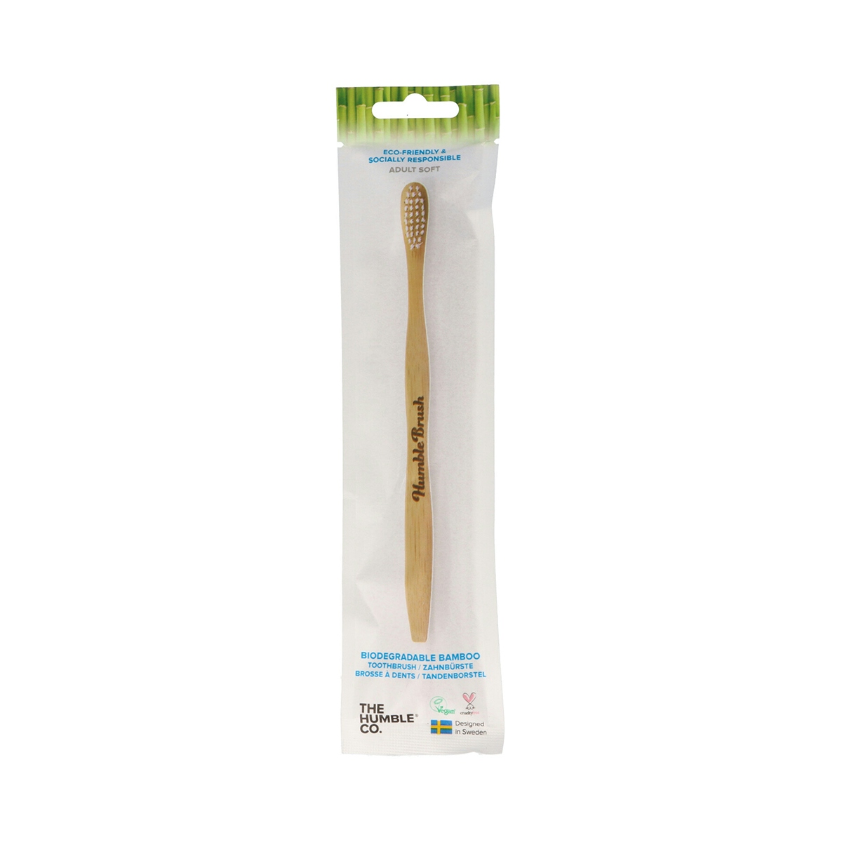 Cepillo de dientes Bambú suave HUMBLE BRUSH 1 ud