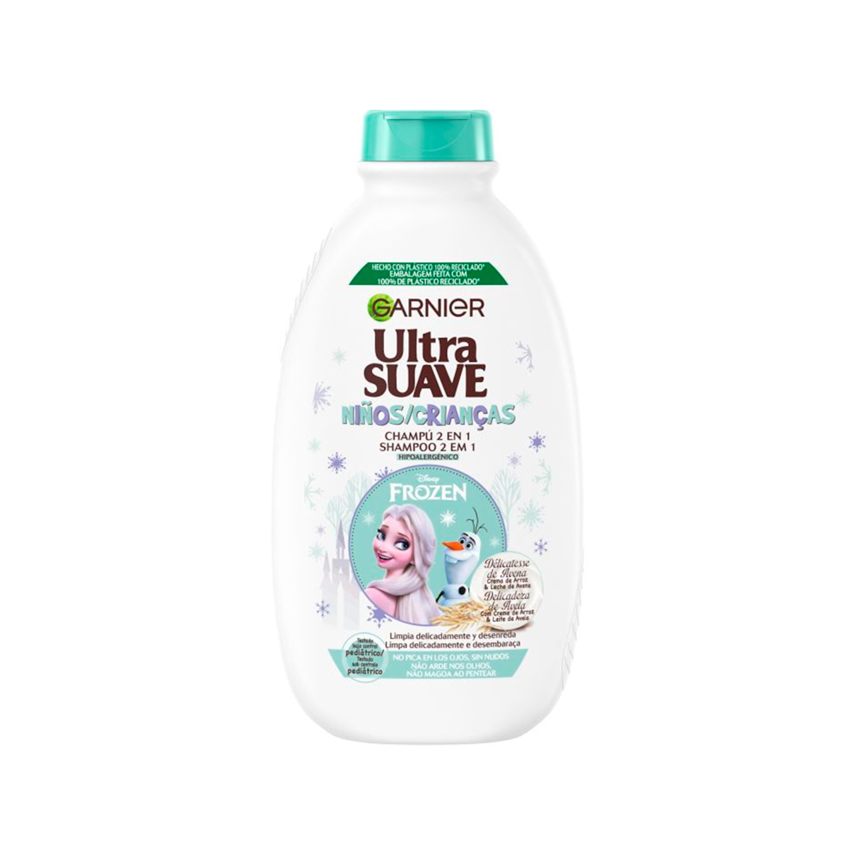 Champú 2 en 1 niños GARNIER Ultra Suave Delicatesse de Avena para cabello sensible