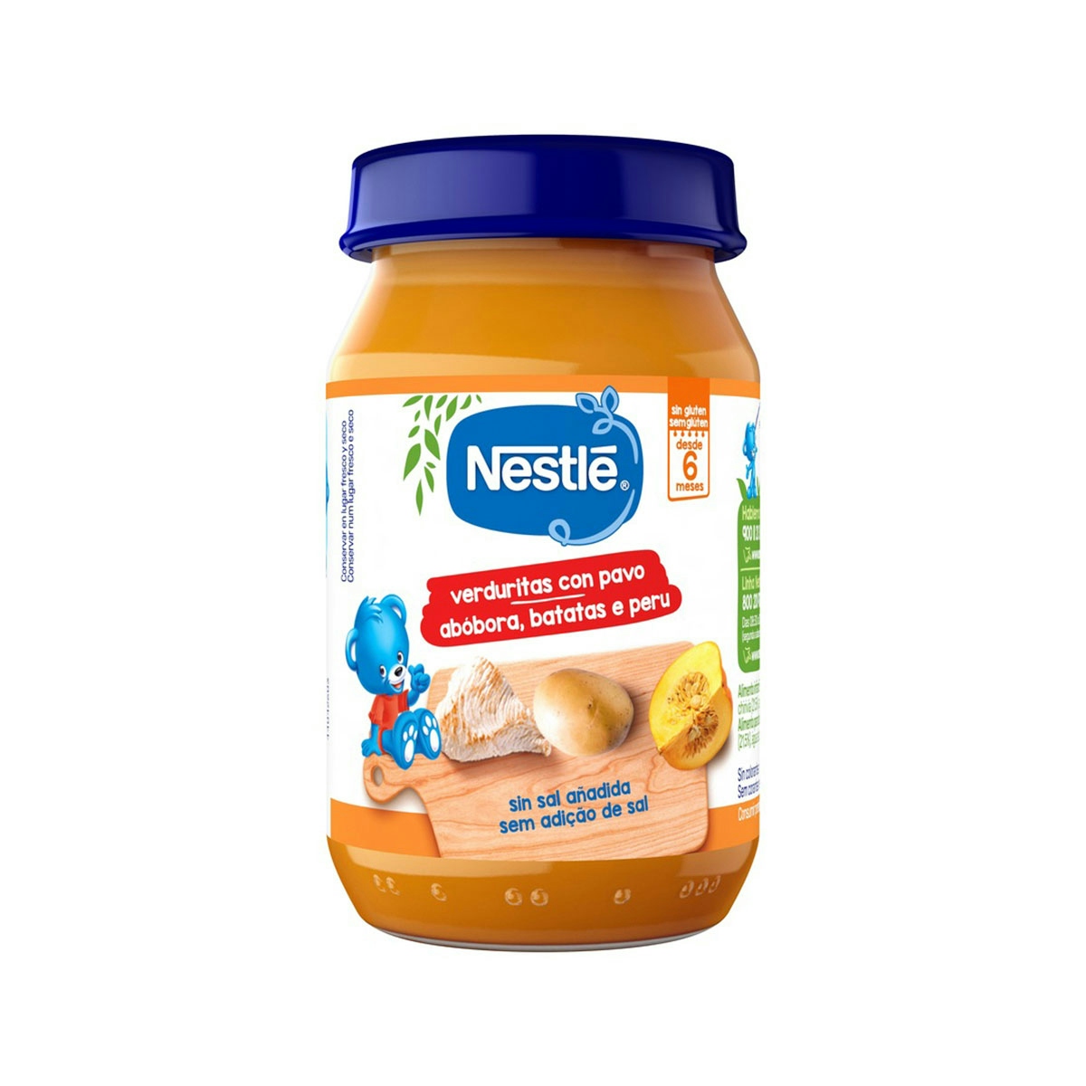 Pure Verduras Pavo Nestlé 190