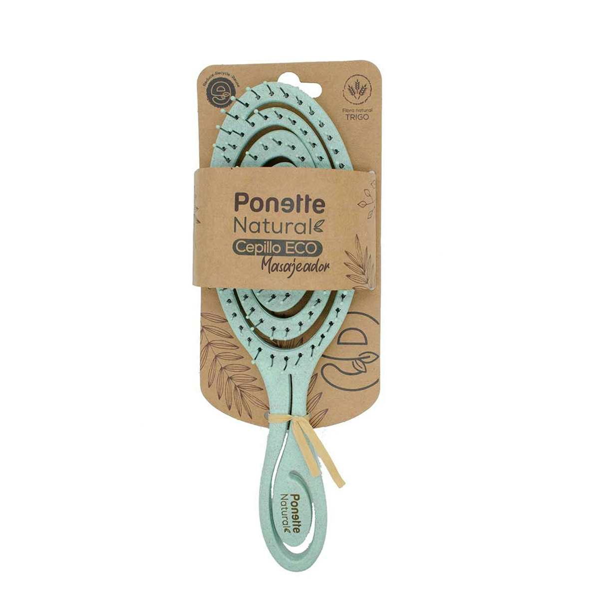 Cepillo Ecológico Para El Pelo Ponette Cepillo Ecológico Para El Pelo Ponette 0