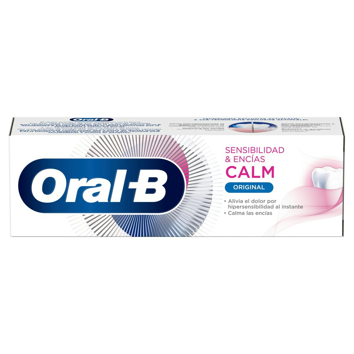 Pasta dental dientes sensibles ORAL B Protección de encías 75 ml