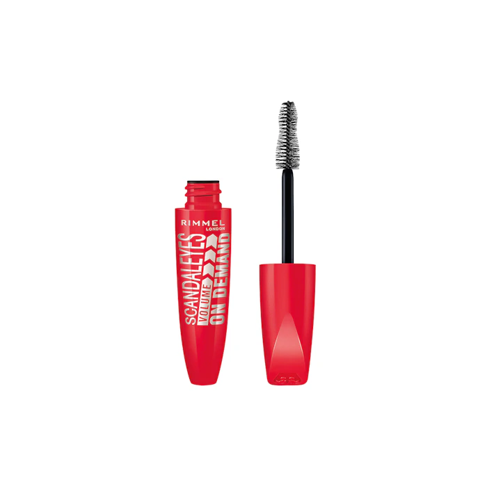 Máscara De Pestañas Volume On Demand Black Rimmel