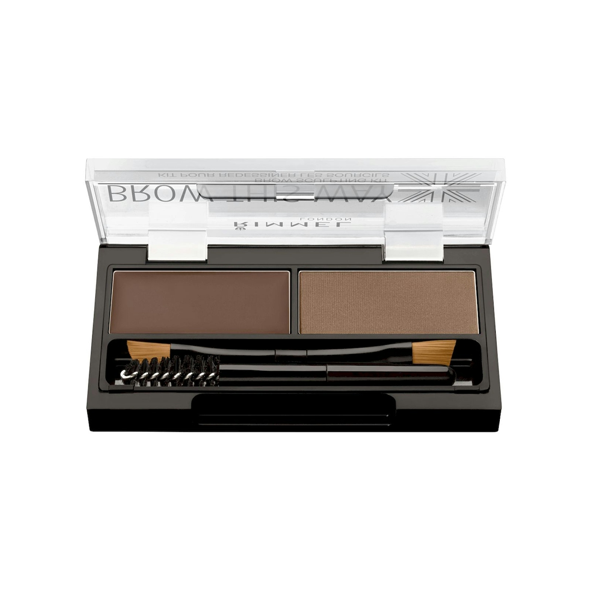 Kit Sobrancelhas This Way Powder 002 Rimmel Kit Sobrancelhas This Way Powder 002 Rimmel 0