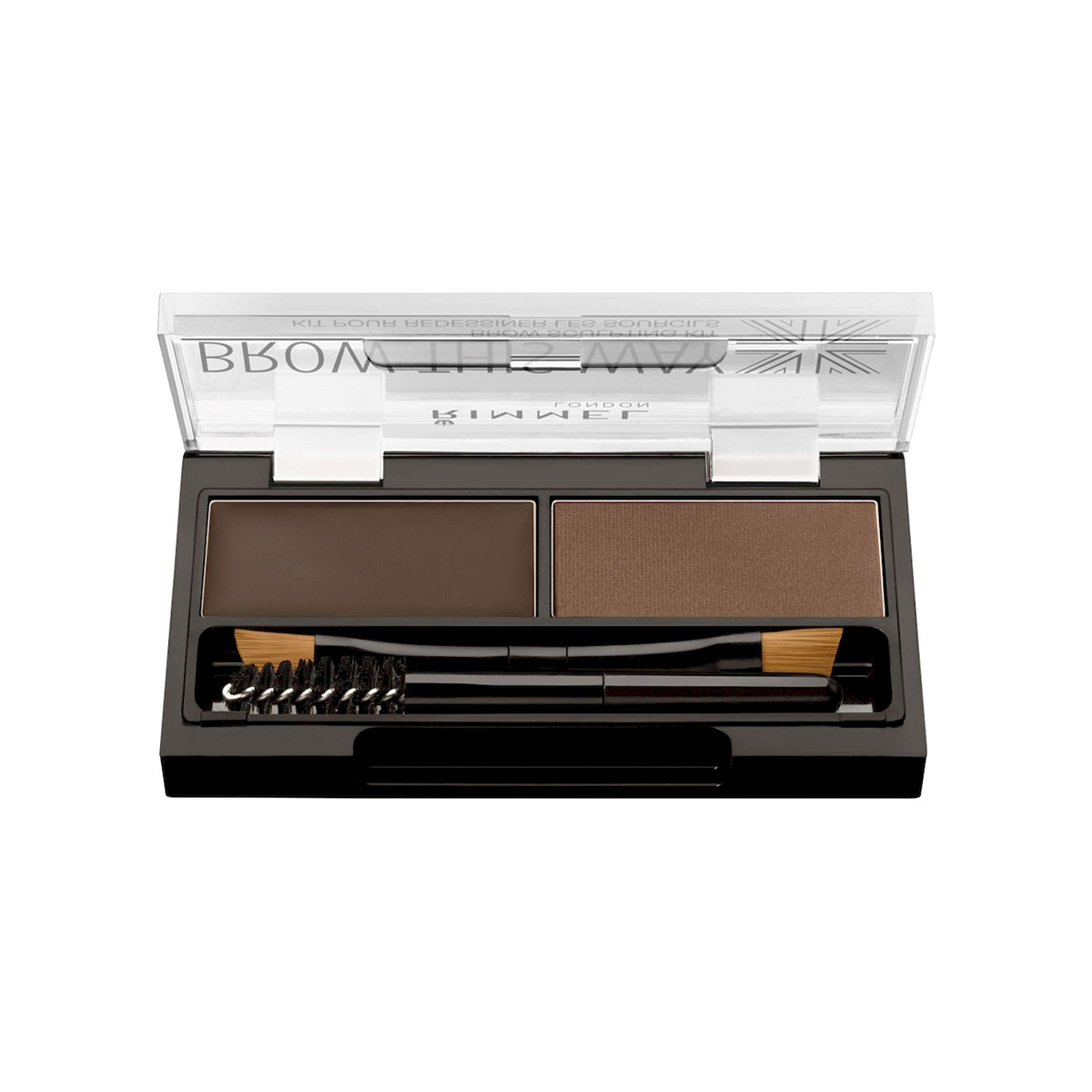 Imagen de Kit Cejas This Way Powder 03 Rimmel 1 Ud