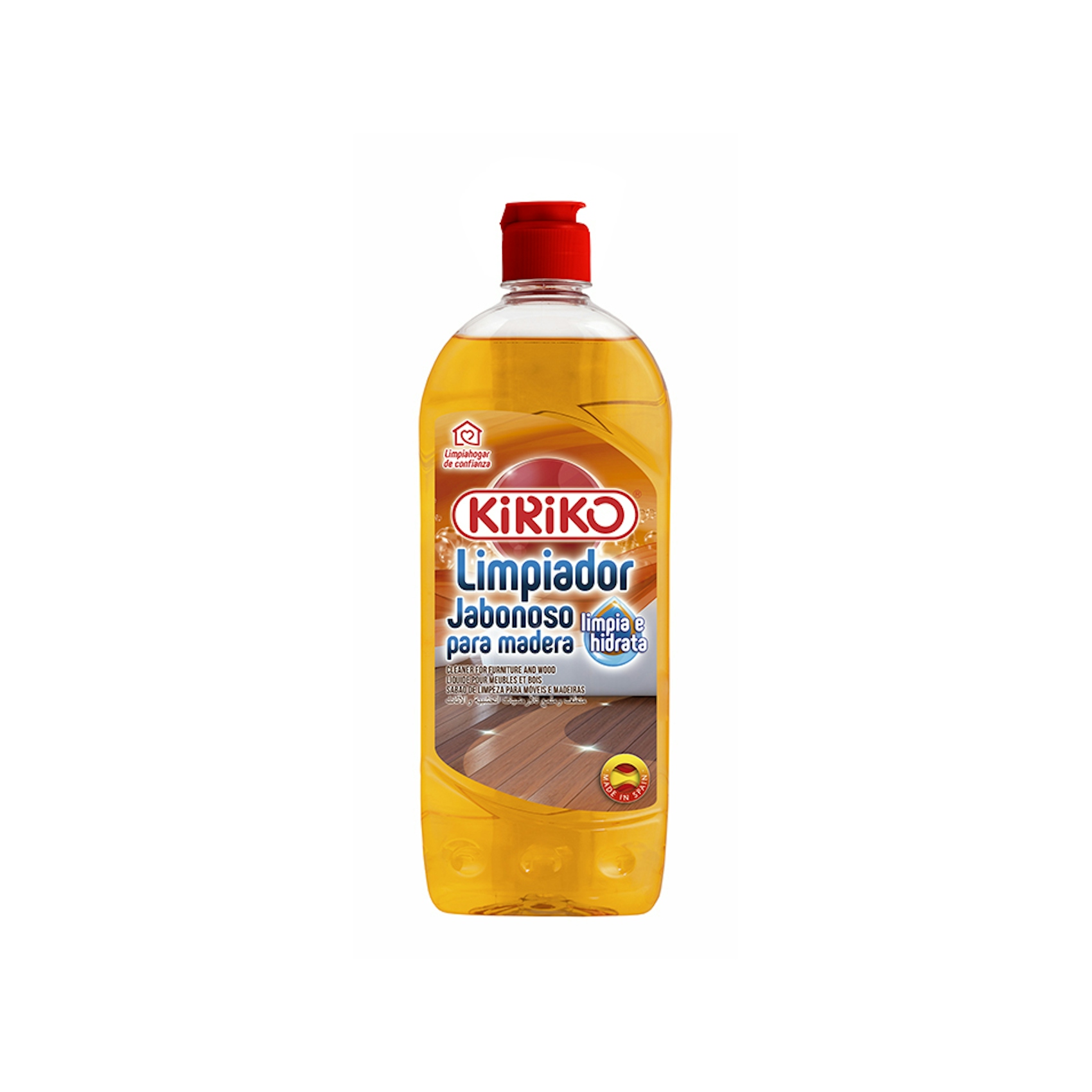 Limpiador jabónoso para madera KIRIKO 750ML 0