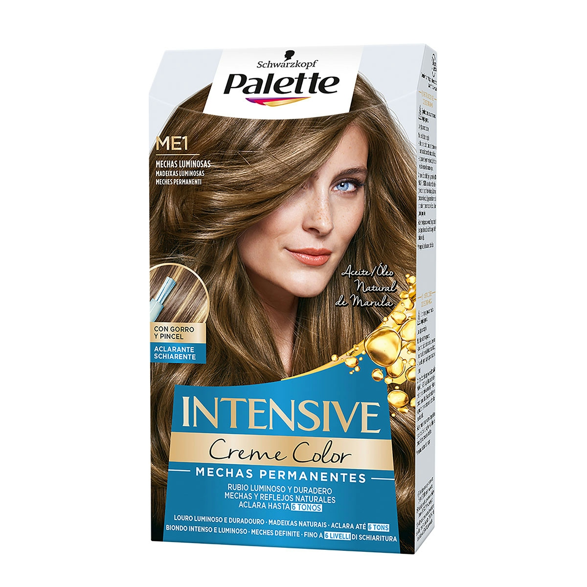Tinte intenso mechas ME1 PALETTE 1 ud