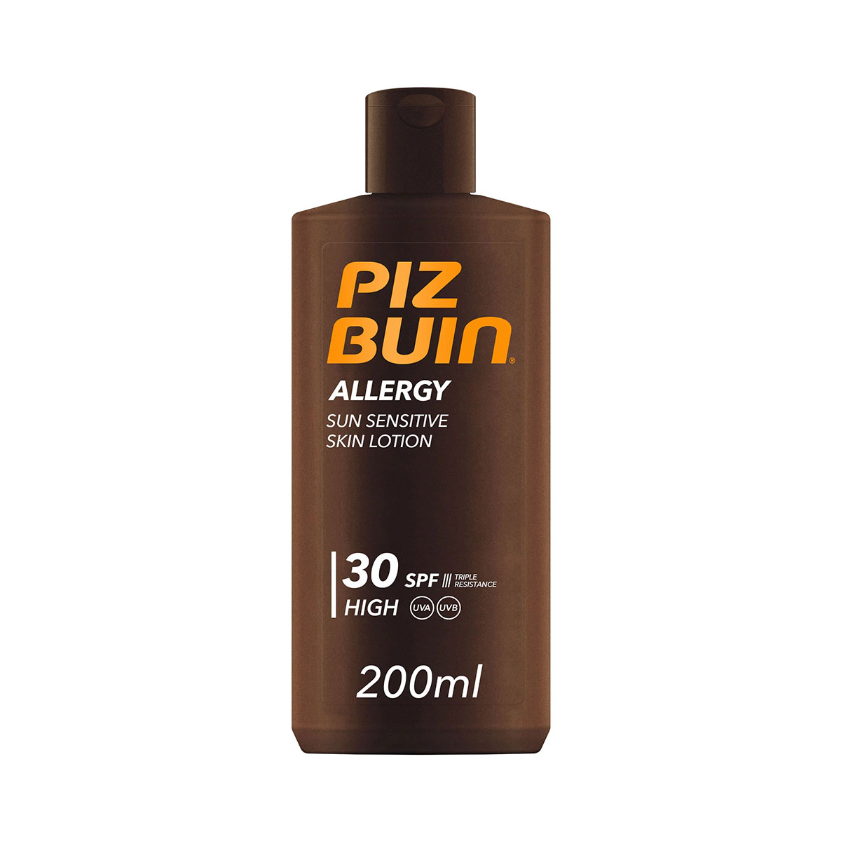 Loción Solar Allergy Sensitive SPF 30 Piz Buin 200Ml Loción Solar Allergy Sensitive SPF 30 Piz Buin 200Ml 0