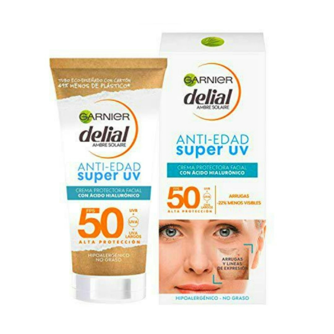 Crema protectora facial anti-manchas FP50+ DELIAL 40 ml