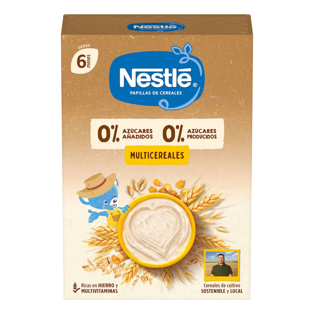 Imagen de Papilla Multicereales Nestlé 270Gr