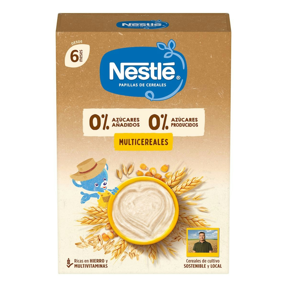 Papilla Multi Sin Azucares añadidos Nestle 270gr