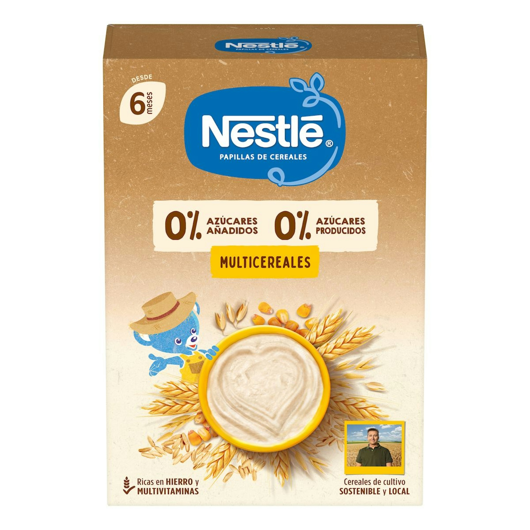 Papilla Multi Sin Azucares añadidos Nestle 270gr