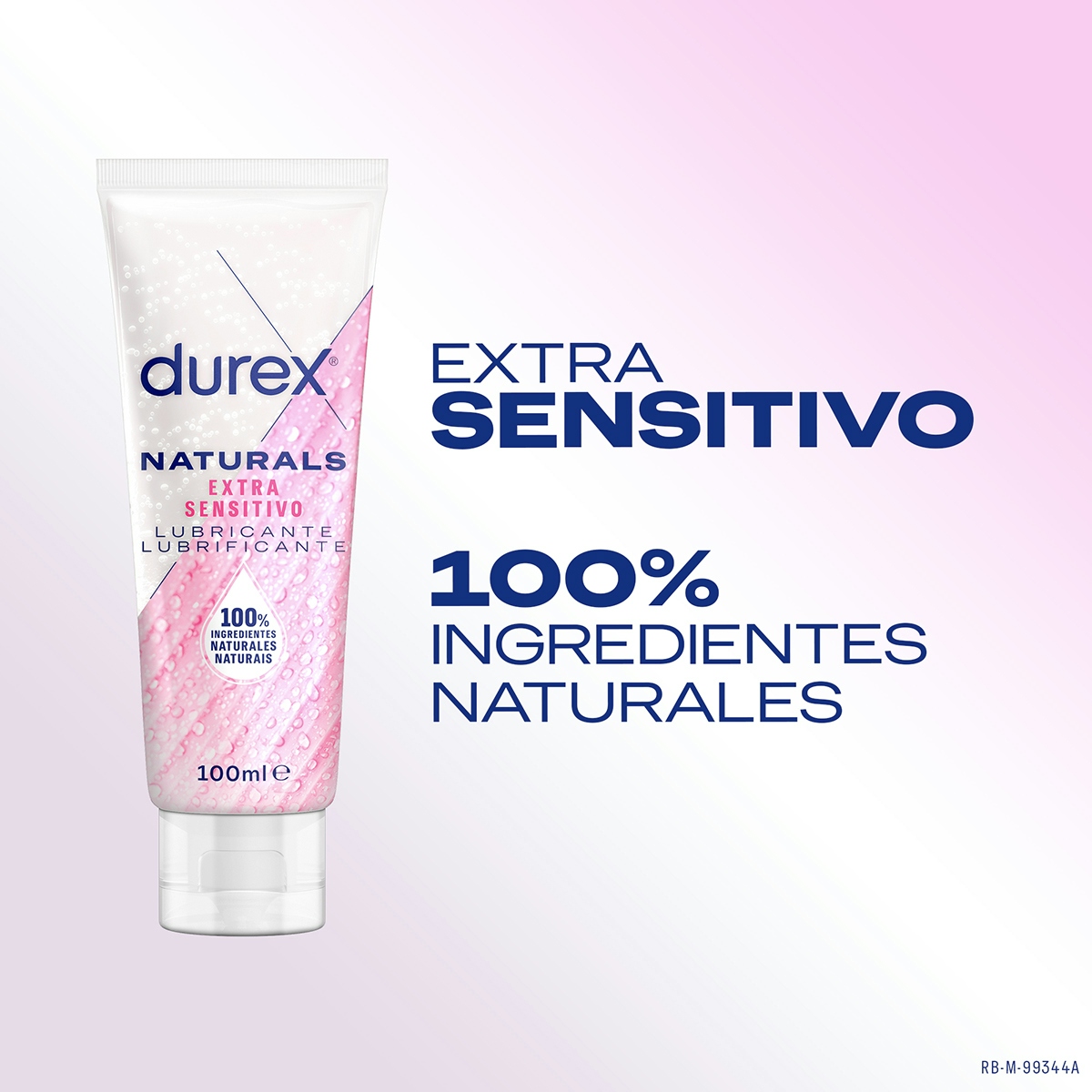 Lubricante extra sensitivo DUREX Naturals 100 ml