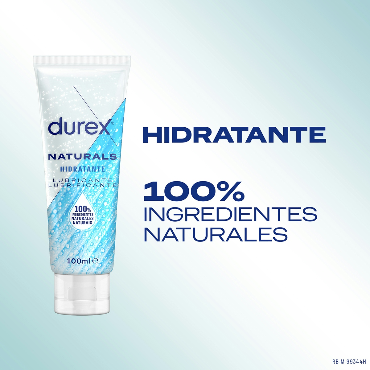 Lubricante hidratante acido hialuronico DUREX Naturals 100 ml