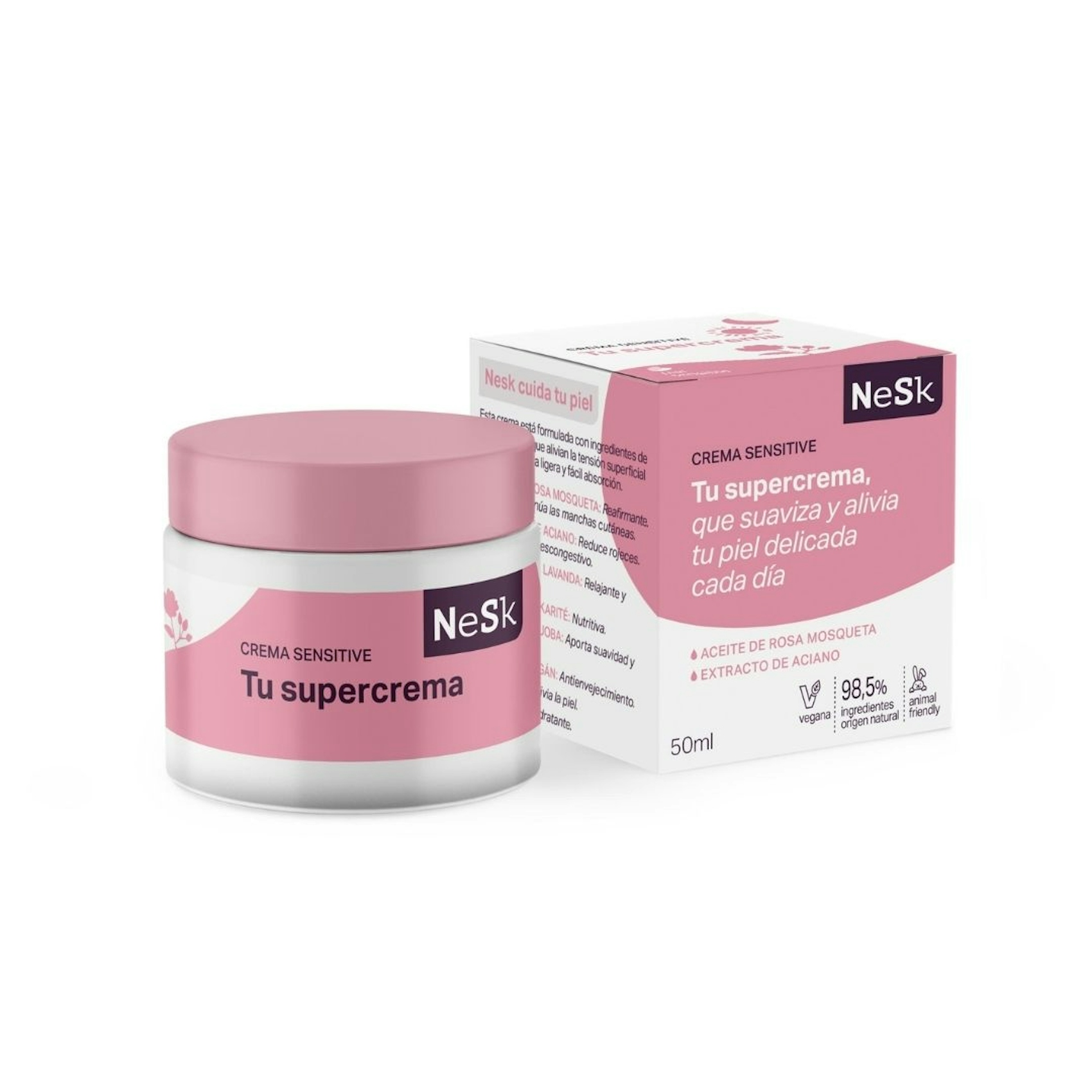 Crema para piel sensible "Tu Supercrema" de NeSk 50 ml