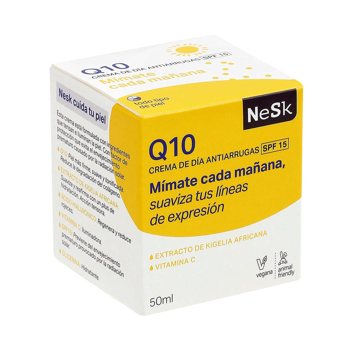 Crema de Día Q10  Antiarrugas de NeSk 50 ml