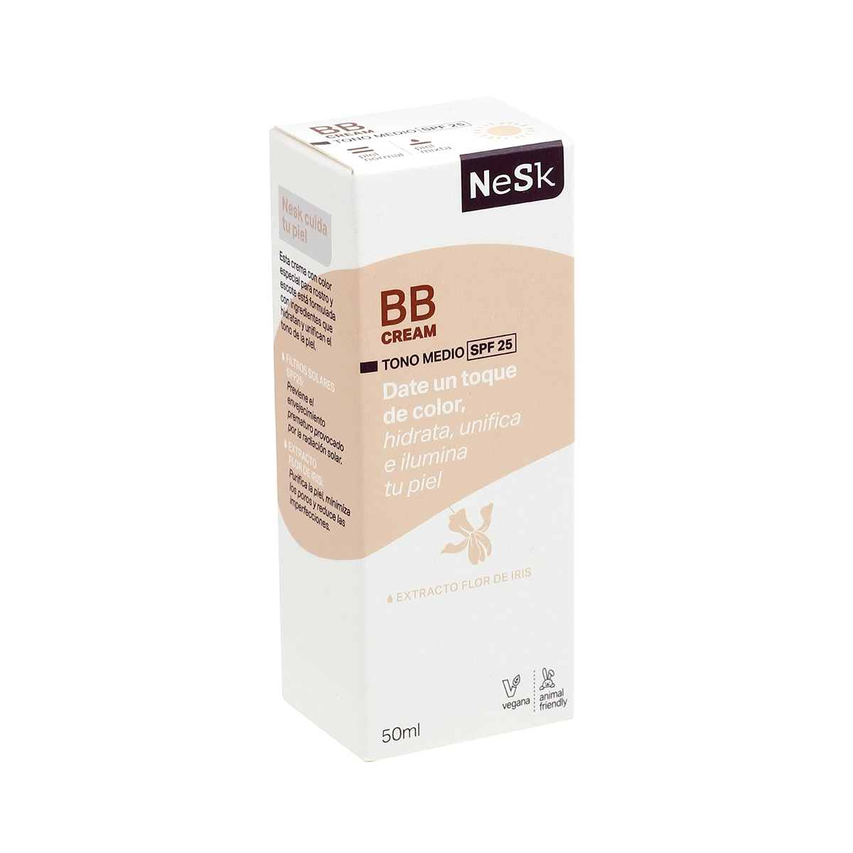 Crema con color BB Cream de NeSk tono medio 30 ml