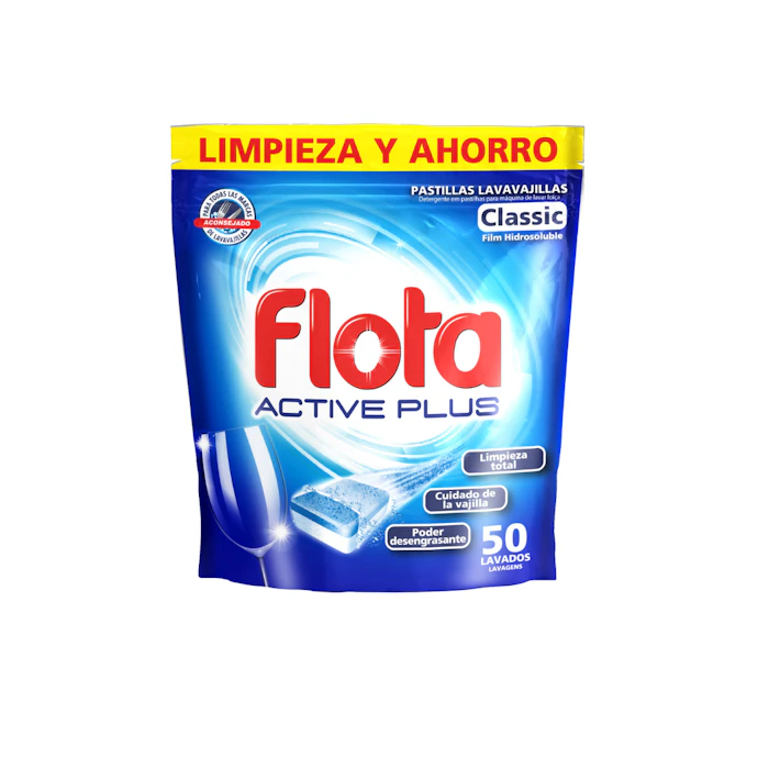 Lavavajillas En Cápsulas Active Plus Flota 50 Uds