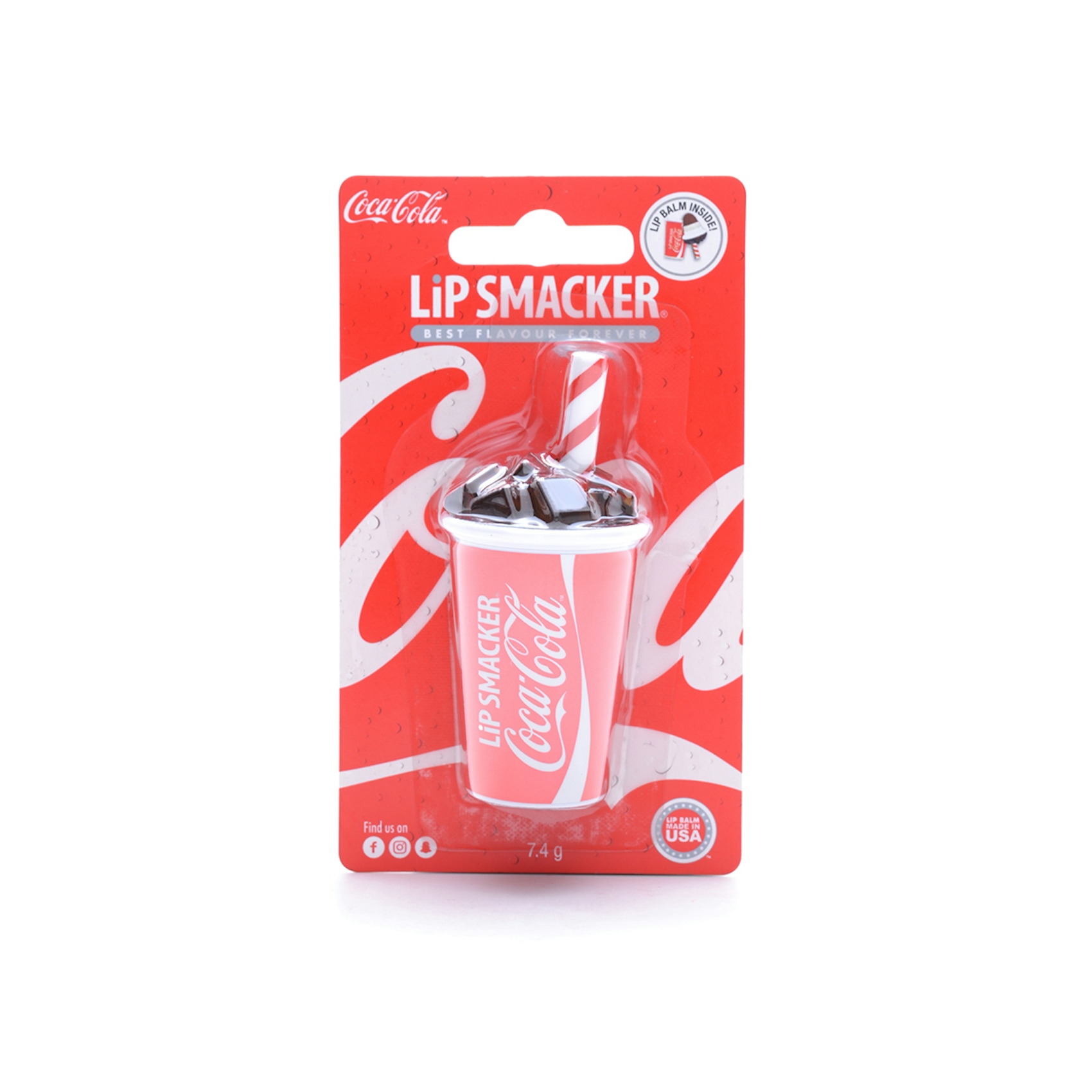 Bálsamo labial vaso Coca-Cola Lip SMAKER 1 ud