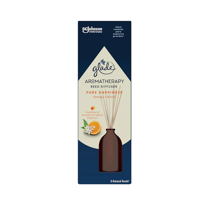 Glade Aromatherapy Varillas Pure Happiness 80Ml