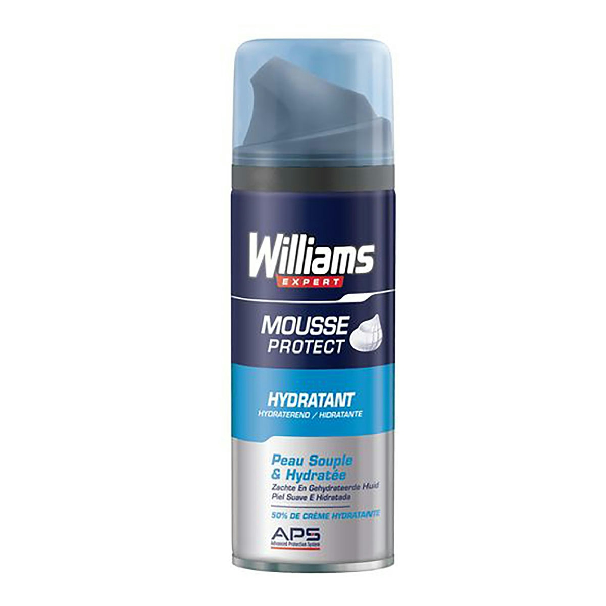 Espuma de afeitar hidratante WILLIAMS 200 ml