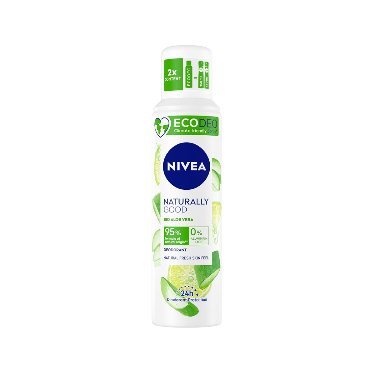 Desodorante ECOAIR Bio Aloe vera spray NIVEA 125 ml